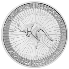 Canguro Australiano de 1oz de Plata 2021