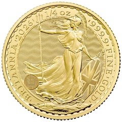 Britannias de Oro 1/4 oz