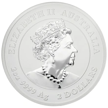 Moneda Perth Mint Calendario Lunar de Plata de 2 oz 2020 Año del Ratón