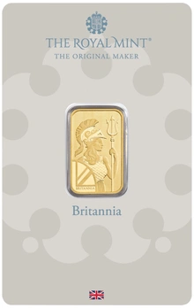 Lingote de Oro de 5 g Britannia