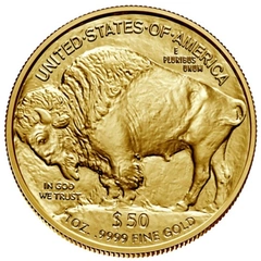 Moneda Búfalo Americano de Oro de 1 oz 2023
