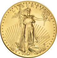Moneda American Eagle de Oro de 1 oz 1998