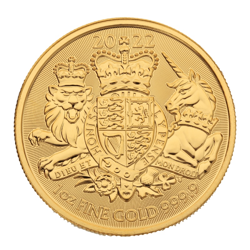 Escudo Real de 1oz de Oro 2022