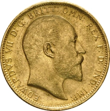 Moneda Soberano de Oro 1903 Eduardo VII (S)