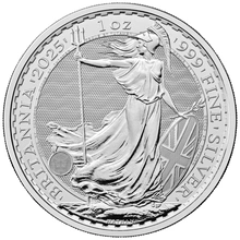 Moneda Britannia de Plata de 1 oz 2025