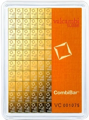 Valcambi CombiBar 100 x 1 Lingotes de 1 Gramo de Oro