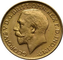 Soberano de Oro 1918 - Jorge V (i)