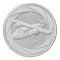 2026 Seis Décadas de 007, Bond de la Década de 2010, Moneda de Plata de 1 oz