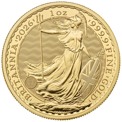Moneda Britannia de Oro de 1 oz 2026