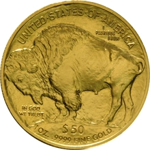 Moneda Búfalo Americano de Oro de 1 oz 2011