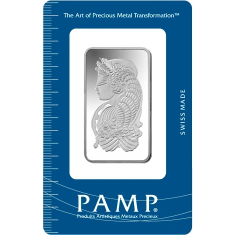 Lingote de Plata de 1 oz PAMP
