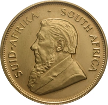 Moneda Krugerrand de 1/2 oz de Oro 1989