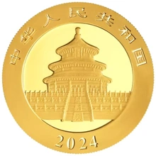 Moneda Panda Chino de Oro 8 g 2024