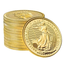 Moneda Britannia de Oro de 1/4 oz 2021