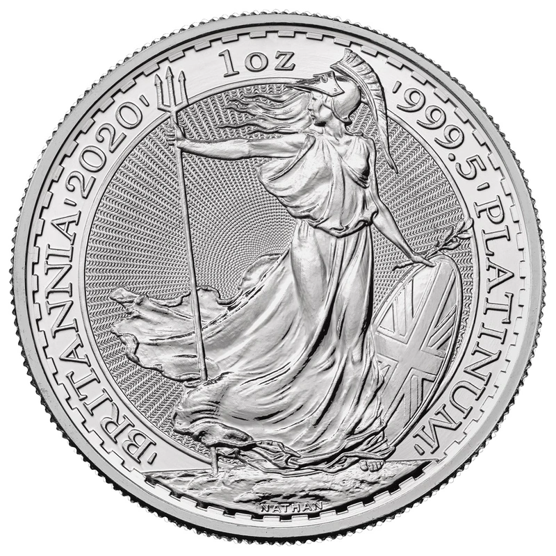Moneda Britannia de Oro de 1 oz 2020