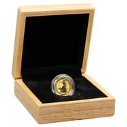 Moneda Britannia de Oro de 1/4 oz Carlos III en Cajita de Regalo