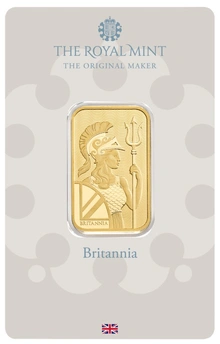 Lingote de Oro de 20 g Britannia