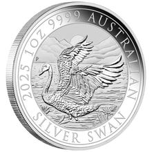 Moneda Cisne Australiano de Plata de 1 oz 2025