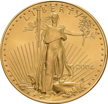 Águila Estadounidense de 1oz de Oro 2004