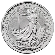 Moneda Britannia de Oro de 1 oz 2019