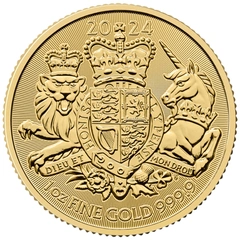Moneda Escudo de Armas de Oro de 1 oz 2024