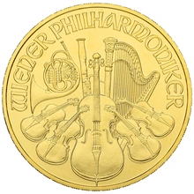 Moneda Filarmónica Viena de Oro de 1 oz 2020