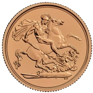 Moneda Medio Soberano de Oro 2026