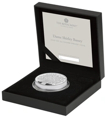 Moneda de Plata de 2 oz Shirley Bassey 2023