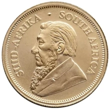 Moneda Krugerrand de 1/2 oz de Oro 2024