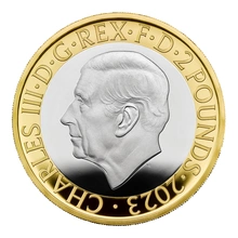 Moneda Plata £2 Proof - Edward Jenner 2023