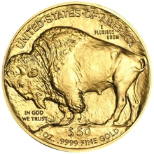 Moneda Búfalo Americano de Oro de 1 oz 2025