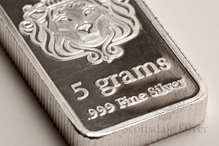 Lingote de Plata de 5 g Scottsdale