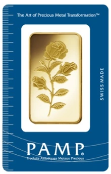 Lingote de Oro de 50 g PAMP Rosa