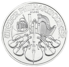 Moneda Filarmónica Viena de Plata de 1 oz 2021