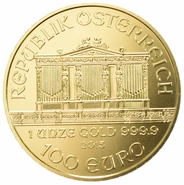 Moneda Filarmónica Viena de Oro de 1 oz 2015