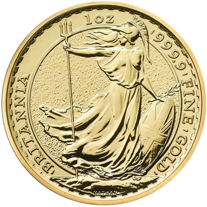 Moneda Britannia de Oro de 1 oz (de Nuestra Eleccion)