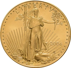 Moneda American Eagle de Oro de 1 oz 2004