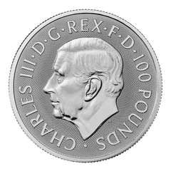 2026 El Dragón Real Dragon Tudor 1 onza Moneda de Platino