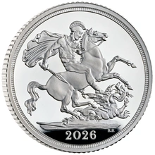 Moneda Soberano de Plata 2026 Proof
