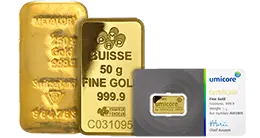 Lingotes de oro