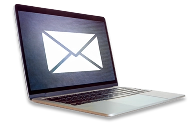 Alerta de correo electrónico de noticias en móvil
